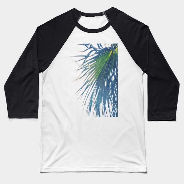 Palm Reverie Baseball T-Shirt by RoxanneG